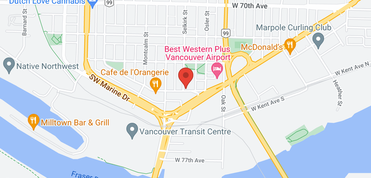 map of 1197 W 73RD AVENUE